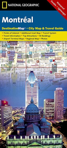 Montreal map city destination - montreal, map: